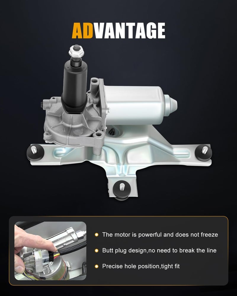ROADFAR Windshield Wiper Motor Replacement fit for 1997-2002 For Ford Trucks,1998-2002 For Lincoln Trucks,2001-1998 For Mercury Trucks,40-2030,618-00793,54902212 - Image 3